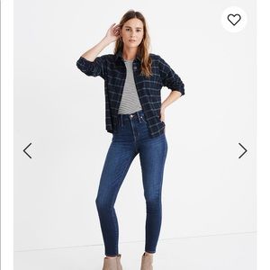 10" High-Rise Skinny Jeans: Insuluxe Denim Edition